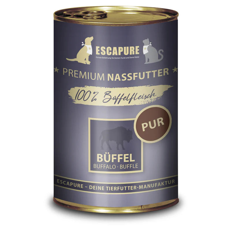 Buffel Puur Natvoer | Escapure | Gestoomde voeding