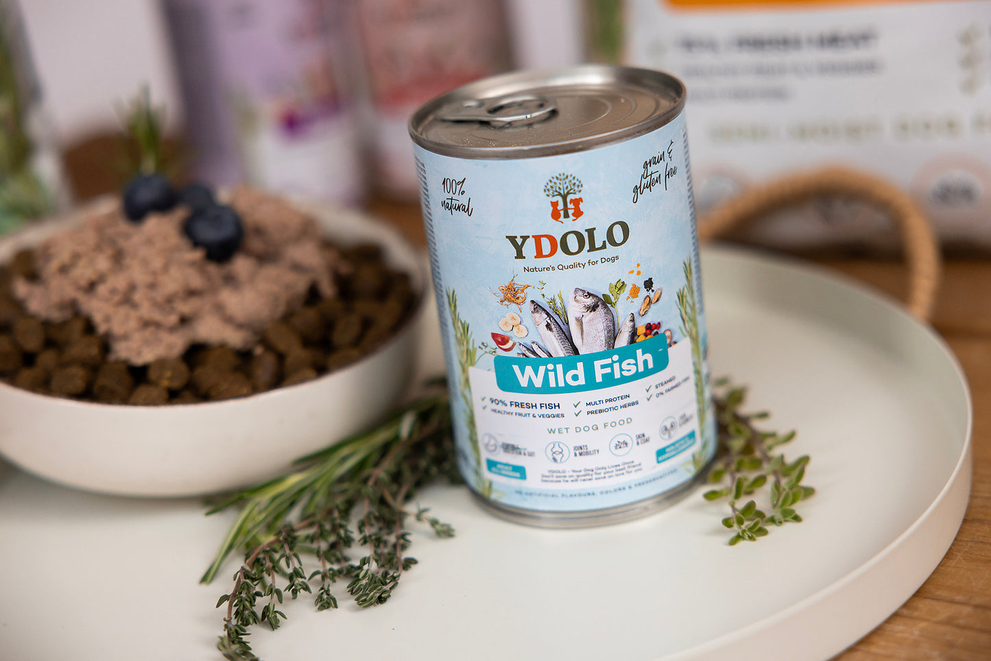 Wild Fish Natvoer | YDOLO | Gestoomde voeding