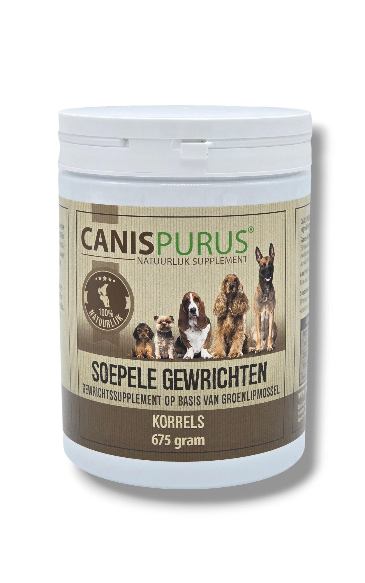 Soepele Gewrichten | Canis Purus | Supplement & Topping