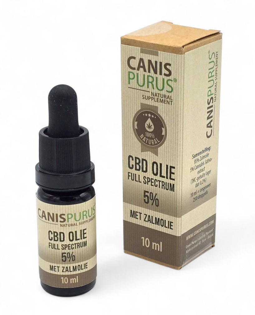 Canis Purus CBD Olie | Canis Purus | Natuurlijke Voedingssupplementen