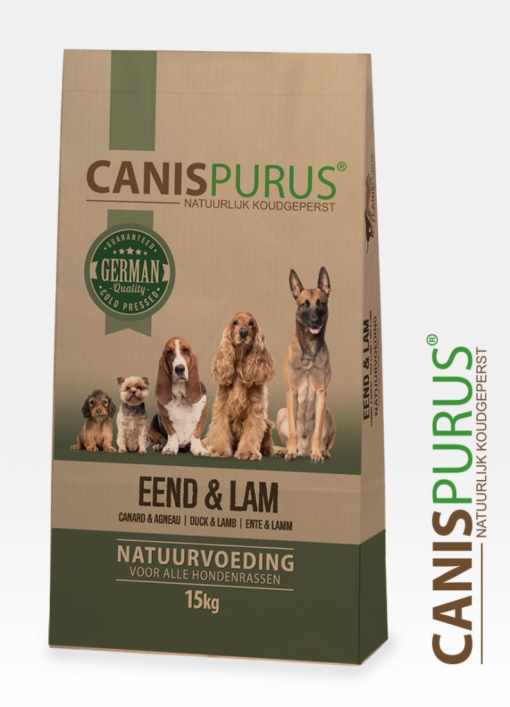 Eend & Lam | Canis Purus | Koudgeperste korrels