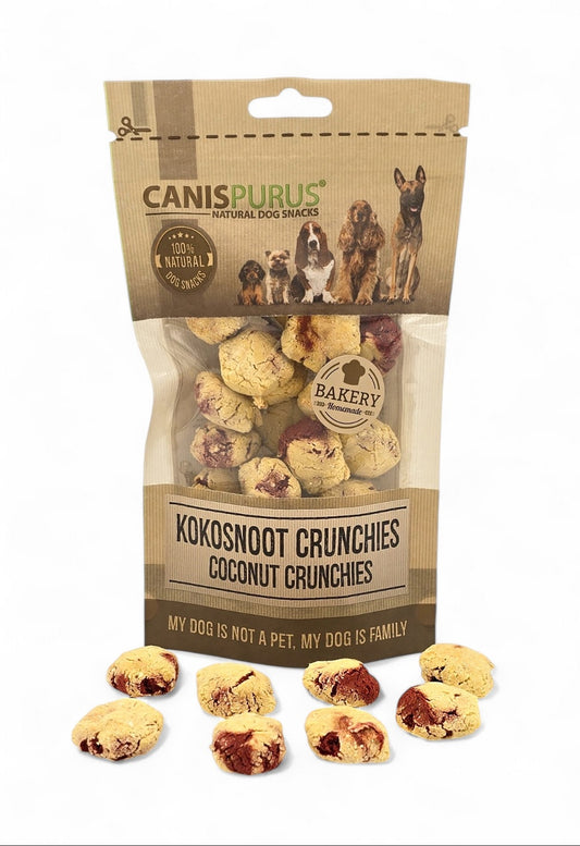 Kokosnoot & Hert Crunchies Bakery | Canis Purus | Trainingssnack