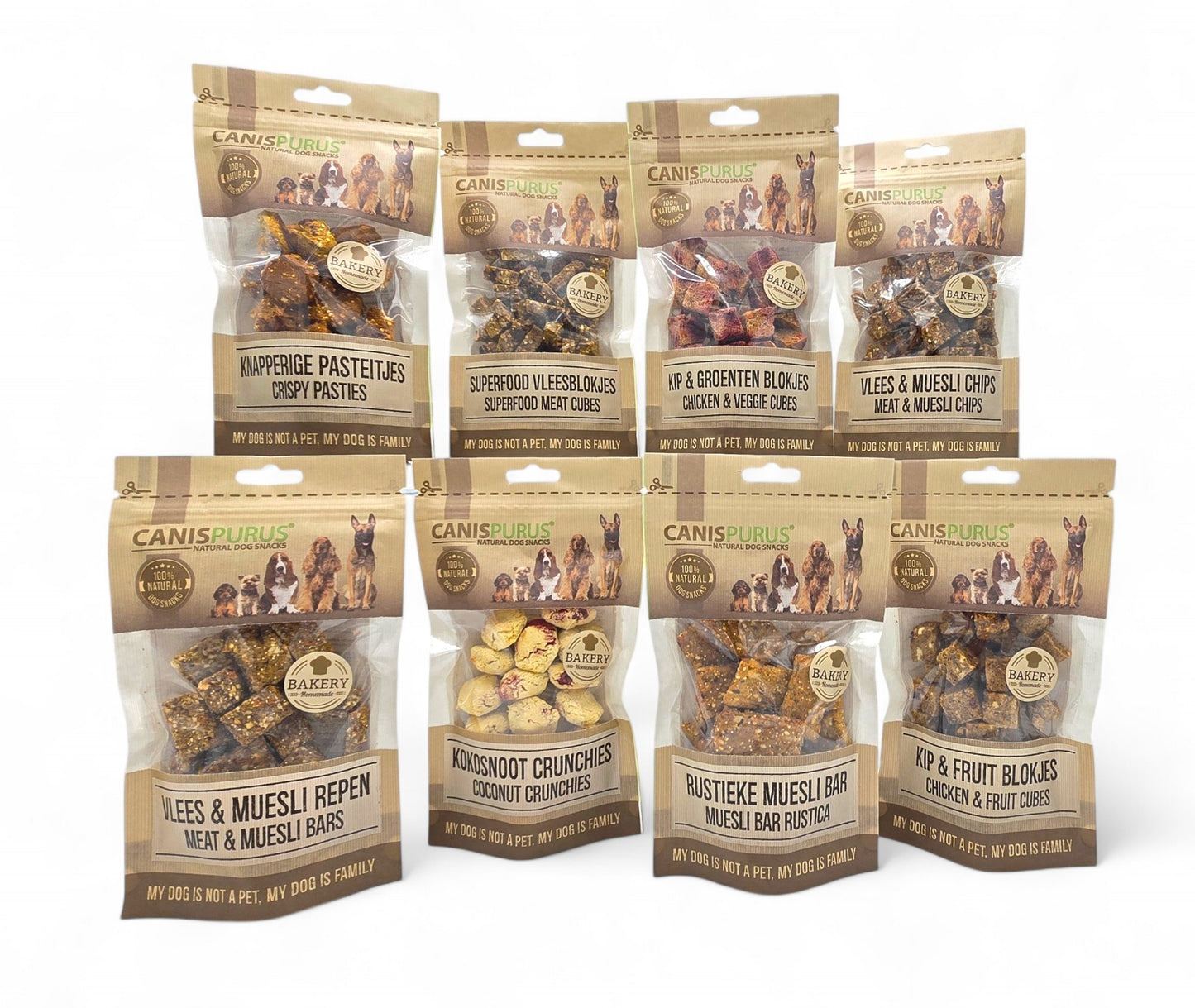 Rustieke Muesli Bar Bakery | Canis Purus | Trainingssnack