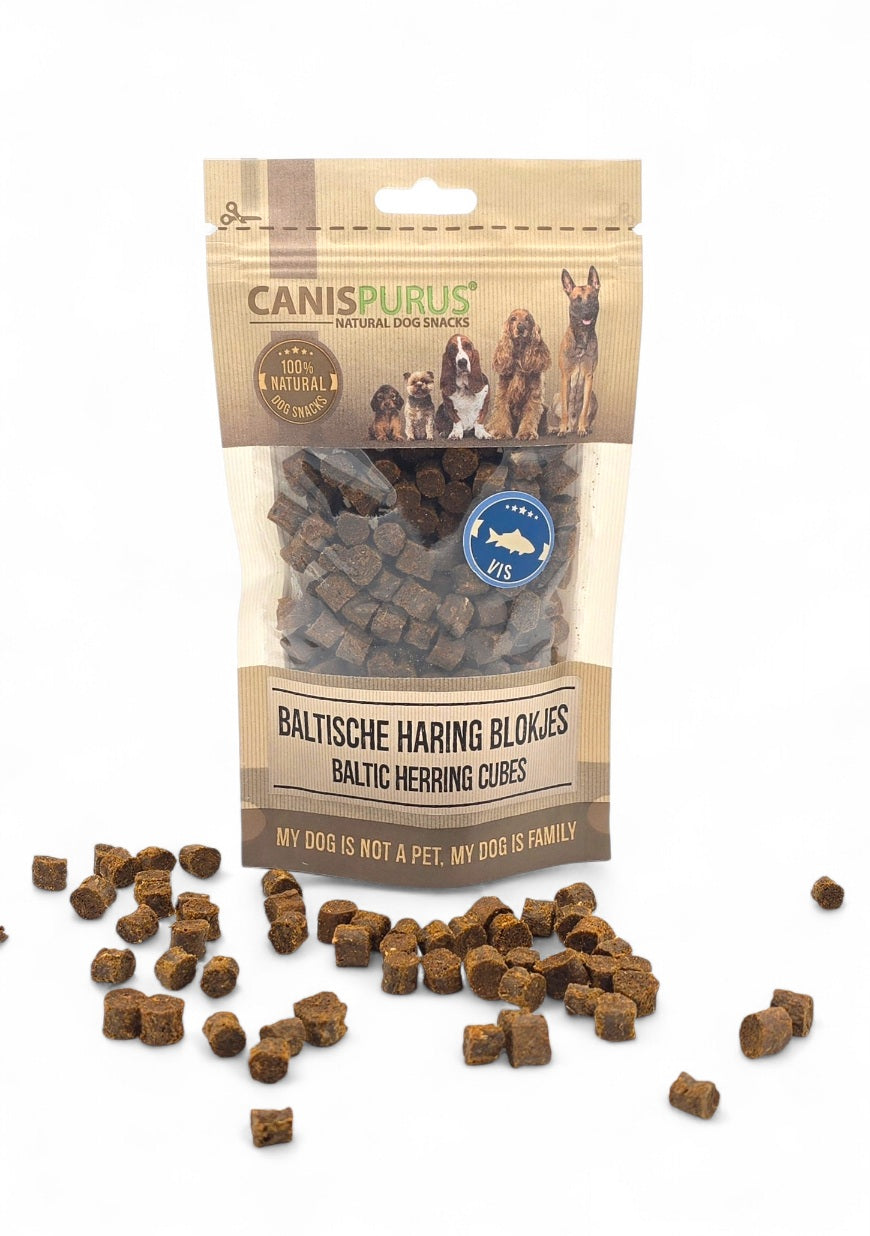 Baltische Haring Blokjes | Canis Purus | Trainingssnack
