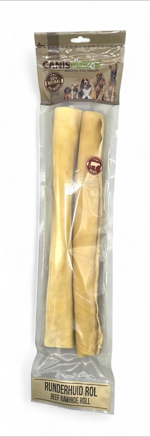 Runderhuid Rol Naturel | Canis Purus | Kauwsnack