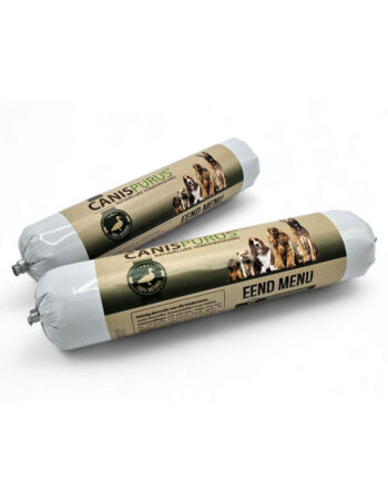 Eend Menu Worst | Canis Purus | Gestoomde voeding