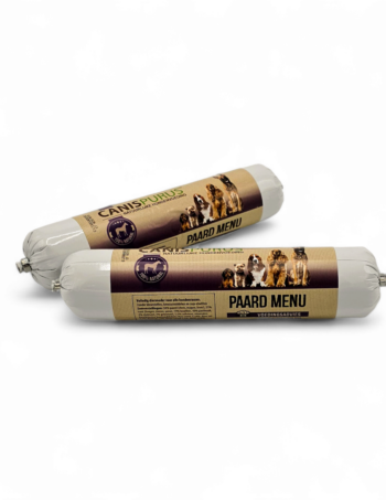 Paard Menu Worst | Canis Purus | Gestoomde voeding
