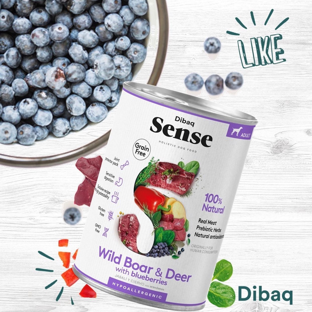 Wild Zwijn & Hert | Dibaq Sense | Gestoomde voeding