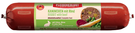 Konijn & Rund Menu | Fleischeslust | Gestoomde voeding