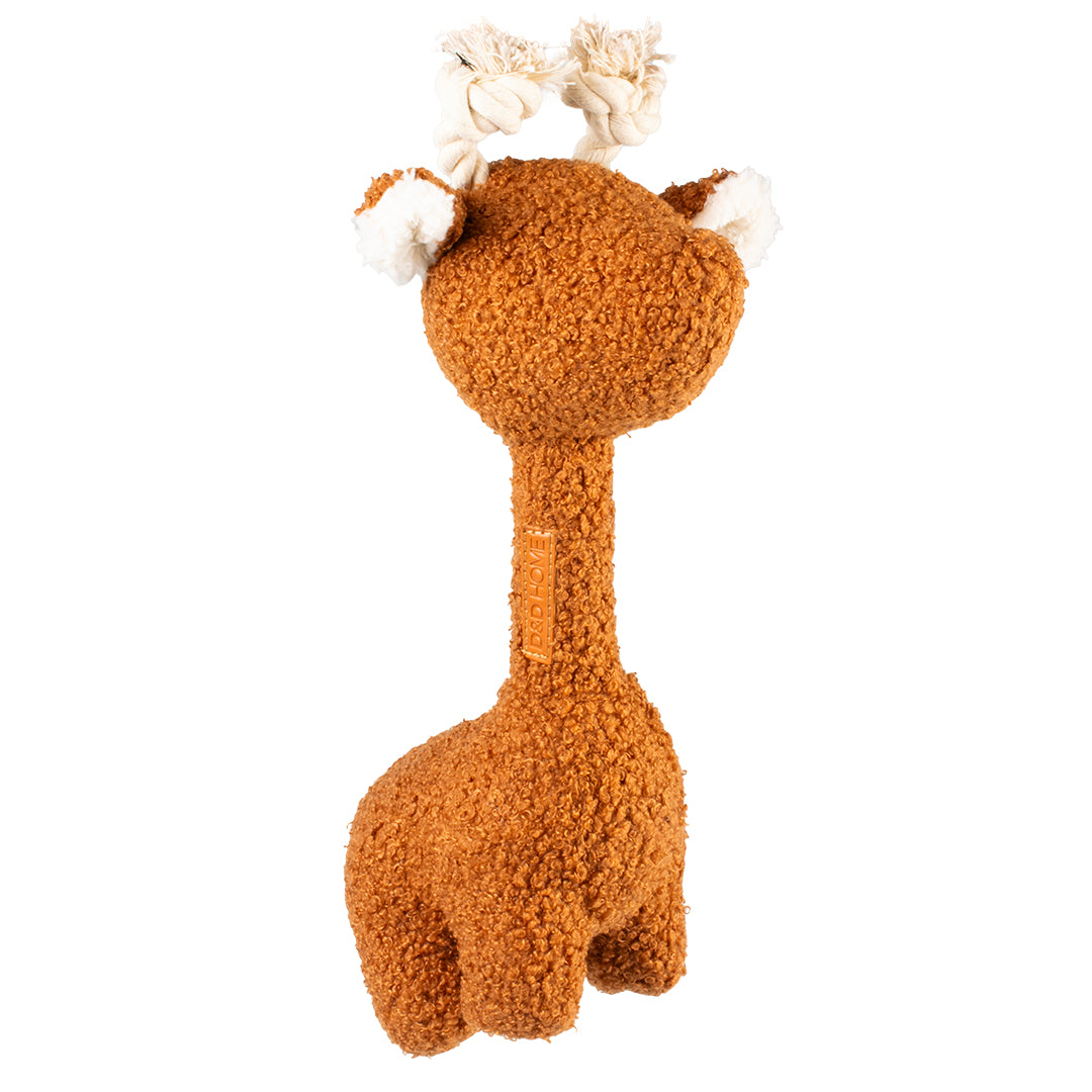 Pluche Hondenspeeltje George | Bruin, Grijs, Blauw of Geel
