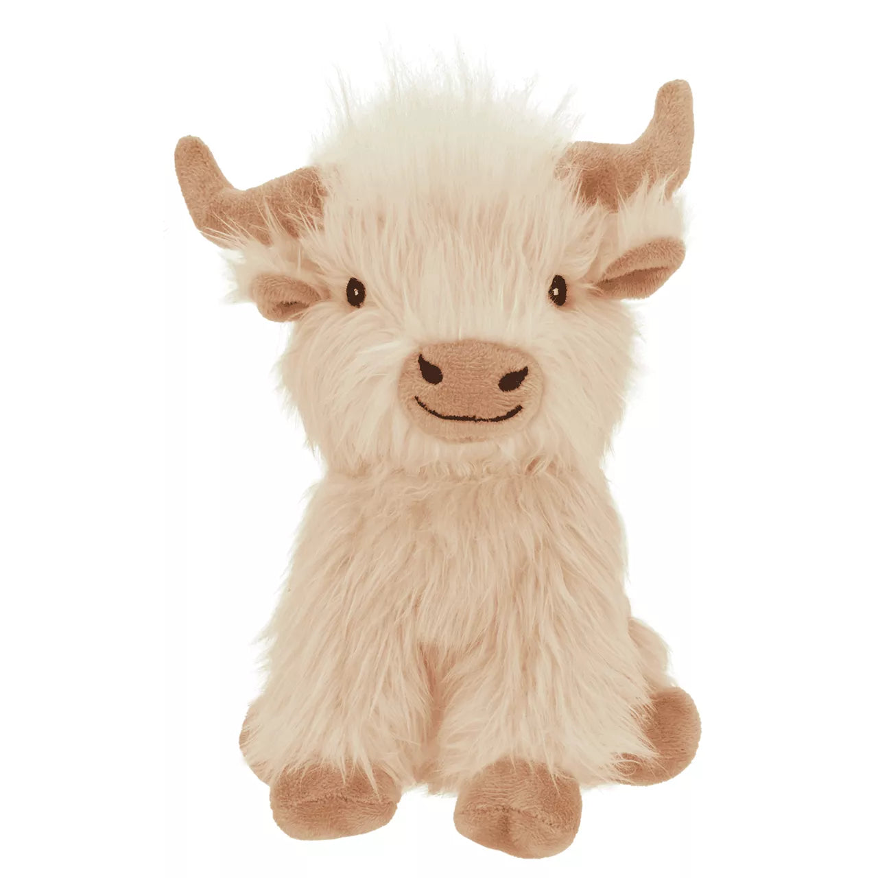 Schotse Hooglander | Pluche Hondenknuffel | Beige of Bruin
