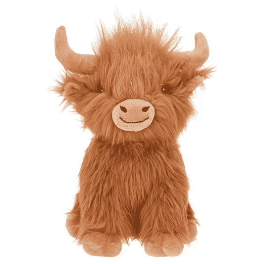 Schotse Hooglander | Pluche Hondenknuffel | Beige of Bruin