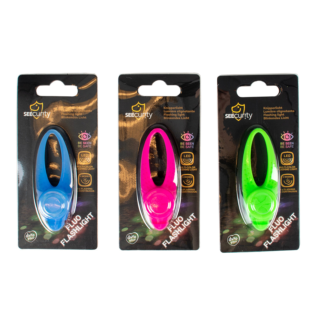 Fluo Flashlight | Diverse kleuren | Veiligheidsaccessoire