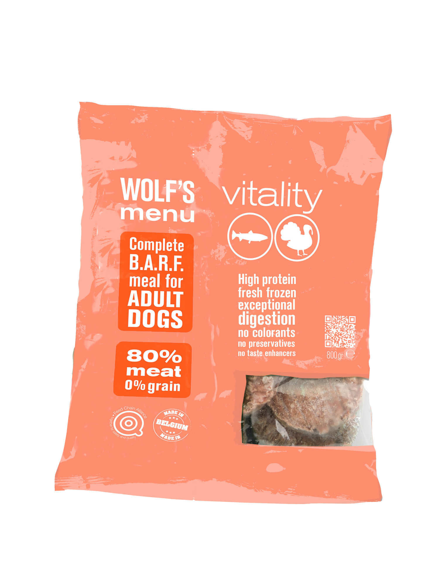 Vitality | Wolf’s Menu | Diepvriesvoer KVV