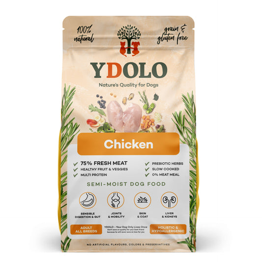 Chicken | Ydolo Healthy & Pure | Semi-moist hondenvoer