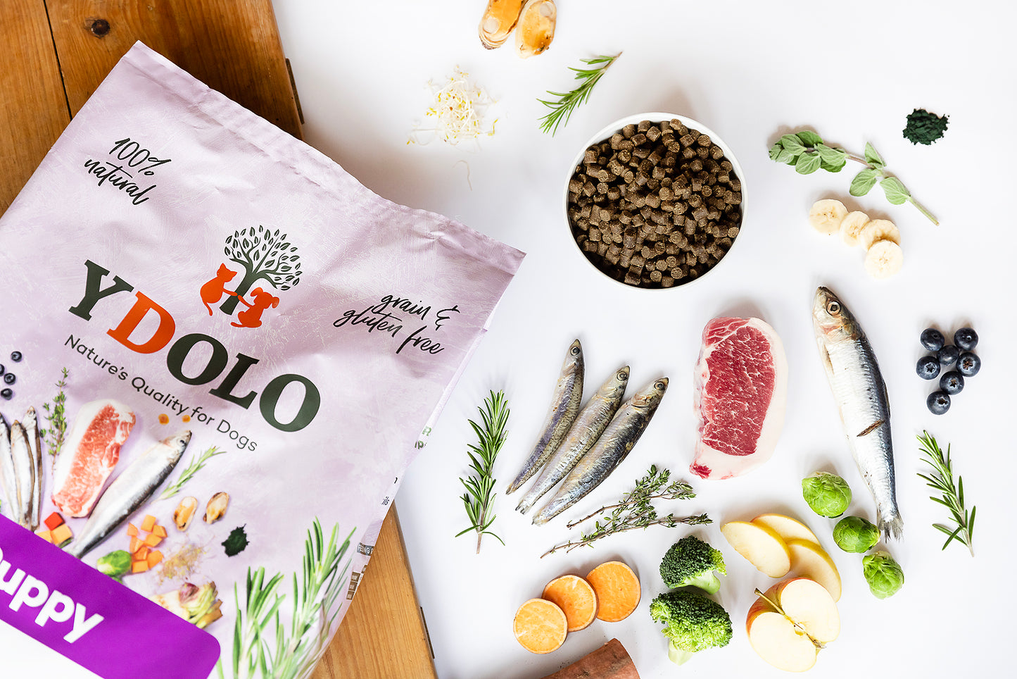 Puppy Mini | Ydolo Healthy & Pure | Semi-moist hondenvoer