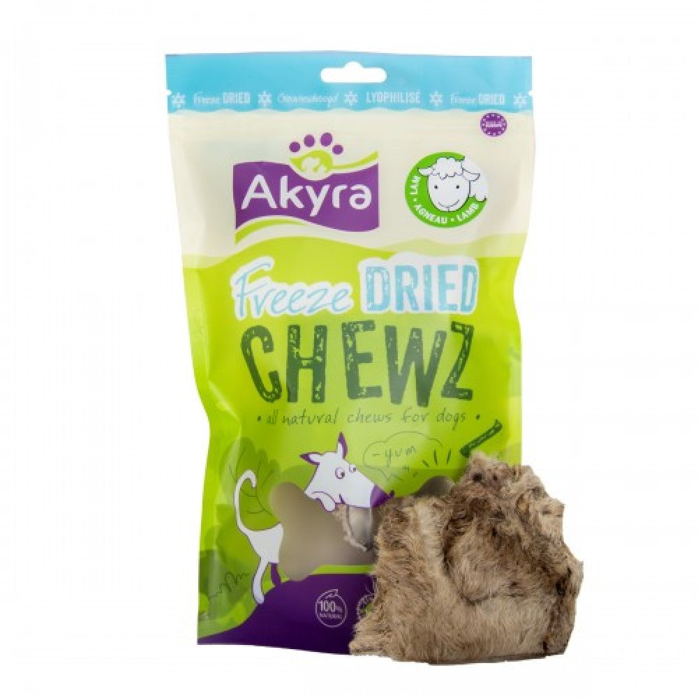 Freeze Dried Chewz lamskophuid | Akyra | Hondensnack