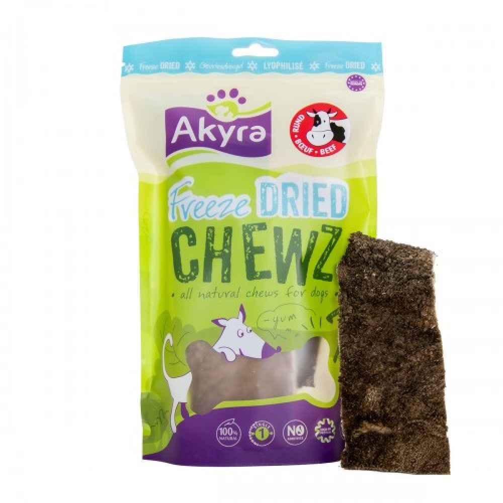 Freeze Dried Chewz runderpens | Akyra | Hondensnack
