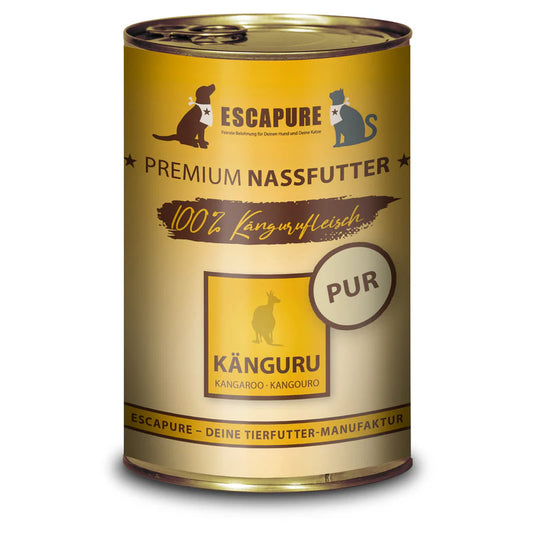 Kangoeroe Puur Natvoer | Escapure | Gestoomde voeding