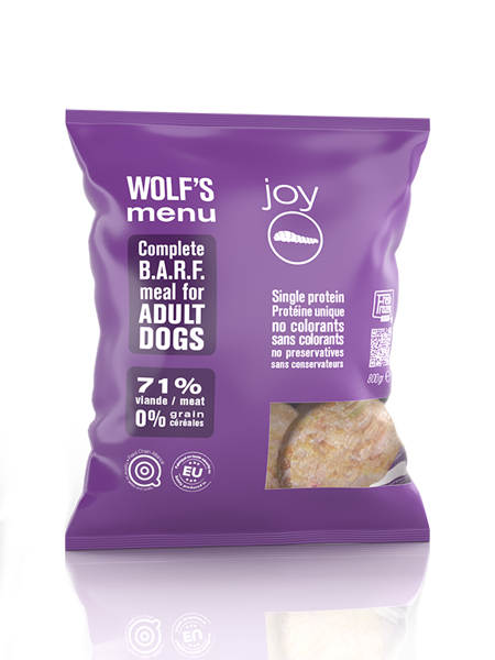 Joy | Wolf’s Menu | Diepvriesvoer KVV