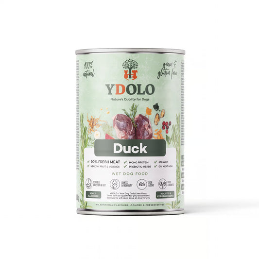 Duck Natvoer | YDOLO | Gestoomde voeding