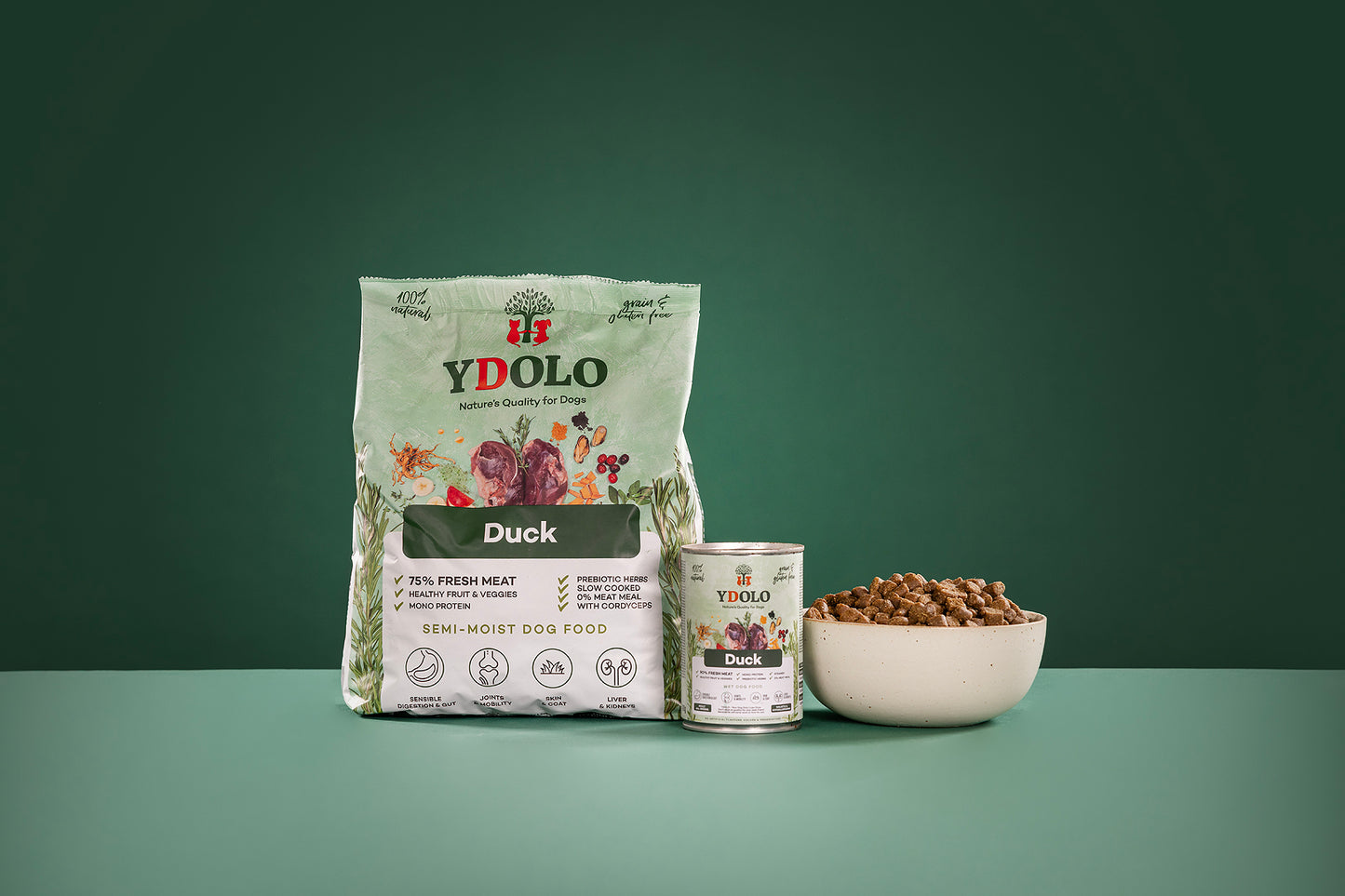 Duck Natvoer | YDOLO | Gestoomde voeding